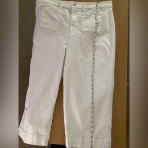 LIKE NEW! Talbots Flawless High Waist Wide Crop Pant 16P